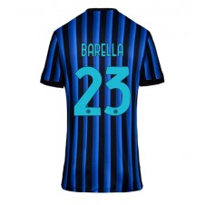 Inter Milan Nicolo Barella #23 Hemmatröja Dam 2025-26 Korta ärmar
